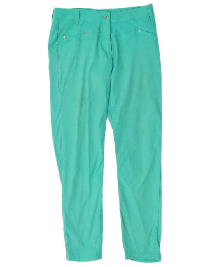 Pantaloni casual slim pentru femei Chervo IT 42 Medium W30 L27 Turcoaz
