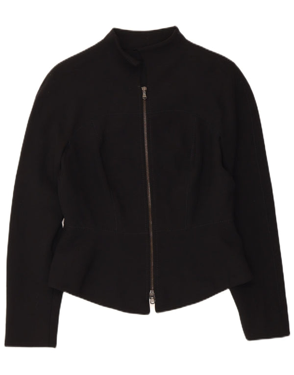 Jachetă pentru femei VINTAGE UK 10 Poliester negru mic