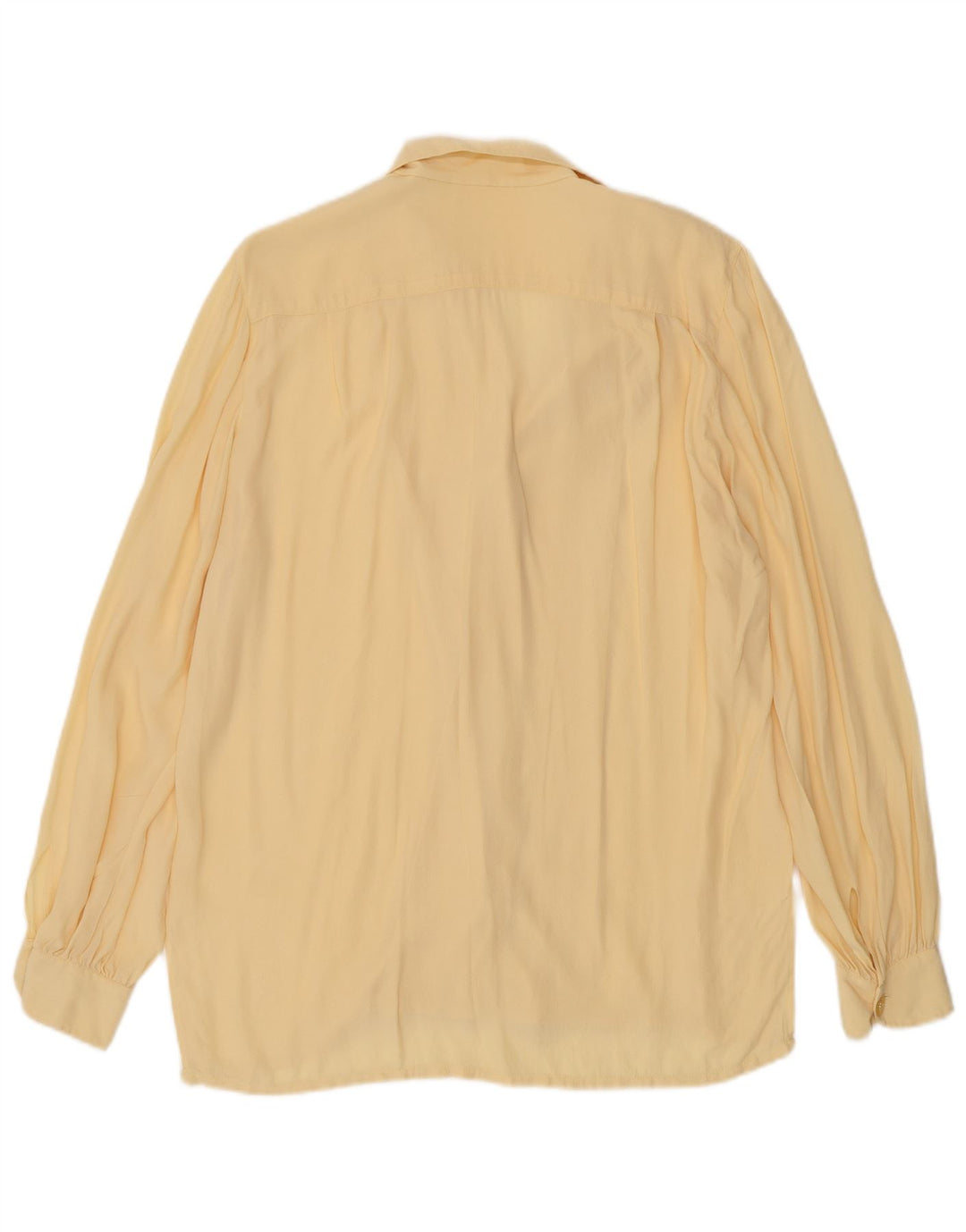 Cămașă Vintage pentru femei UK 16 Large Yellow