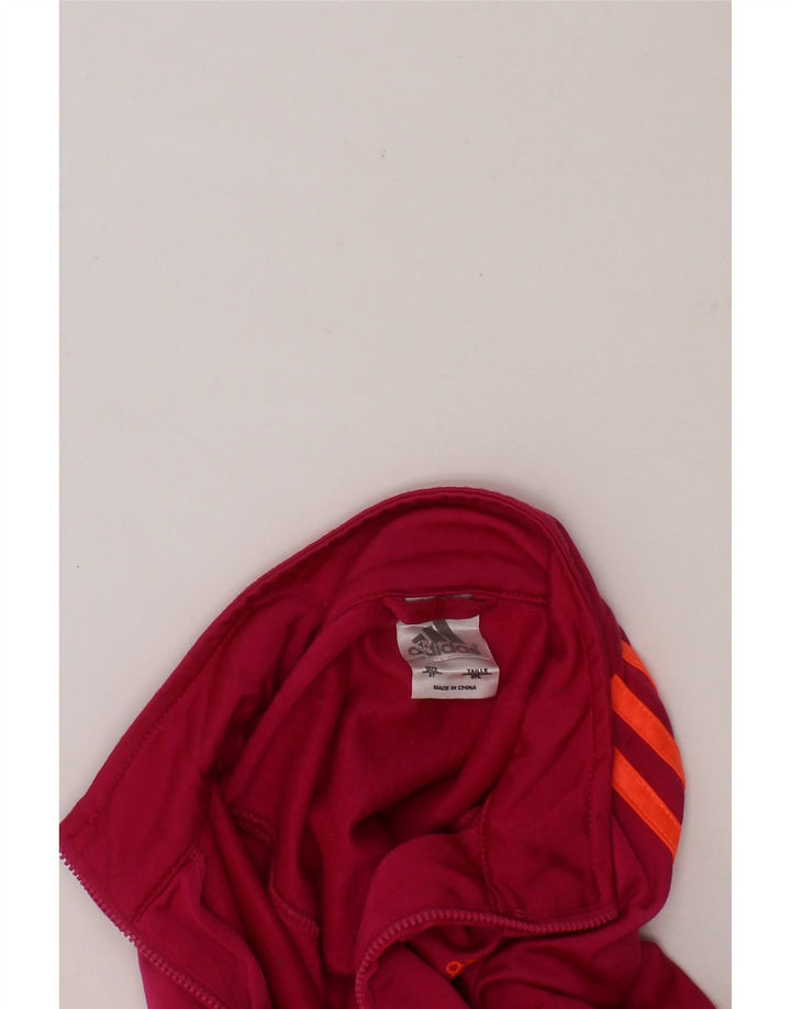 ADIDAS Girls Tracksuit Top Jacket 2-3 Years Pink Polyester Vintage Adidas and Second-Hand Adidas from Messina Hembry 
