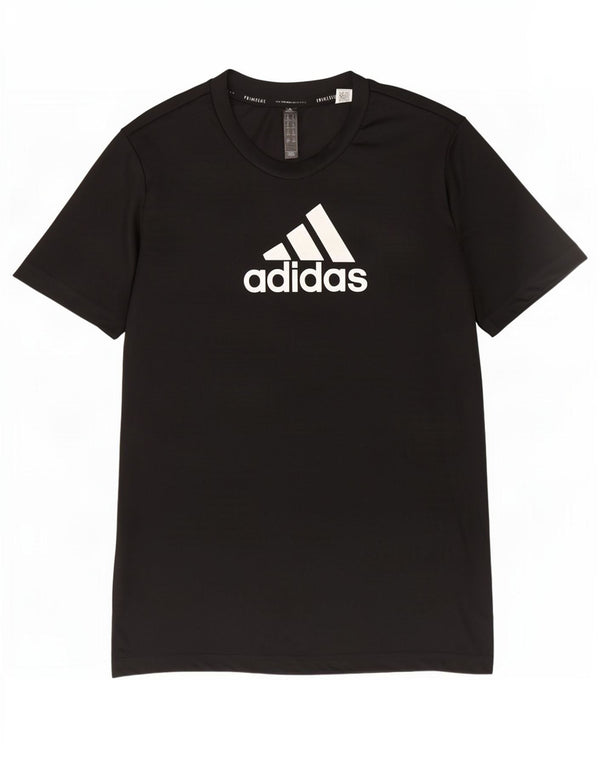 Tricou grafic Adidas pentru femei Top UK 12/14 Poliester mediu negru