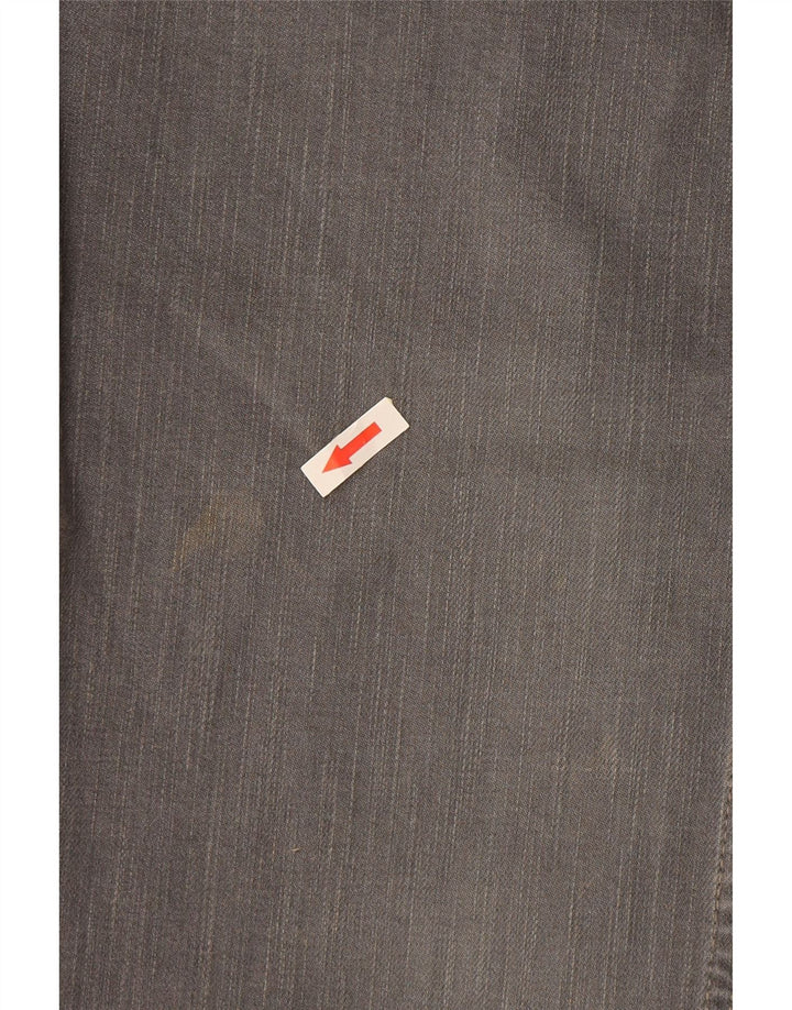 Blugi drepte stretch pentru bărbați Wrangler Texas W33 L36 bumbac gri