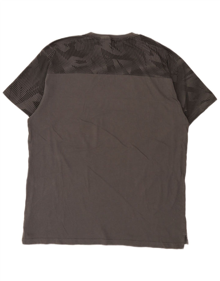 Tricou pentru bărbați Puma Top XL Gri Geometric
