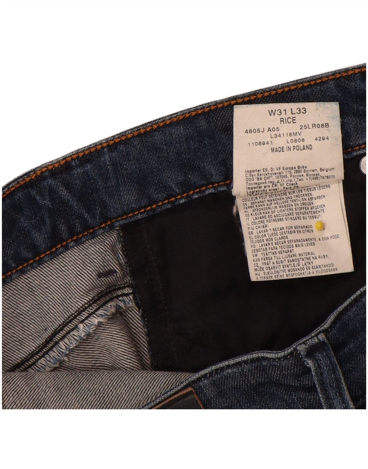 Blugi Lee pentru femei Rice Slim W31 L30 Bumbac albastru