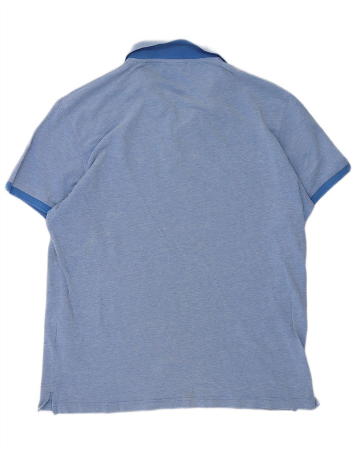 Cămașă polo Gant pentru bărbați, XL, bumbac cu pete albastre