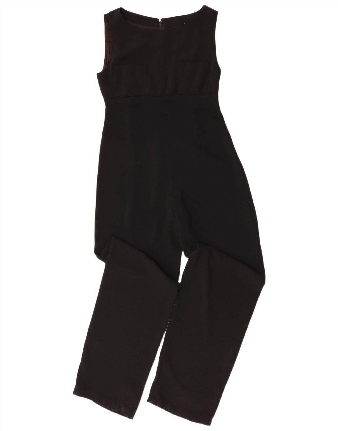 MARELLA Womens Sleeveless Jumpsuit UK 10 Small Black Polyester