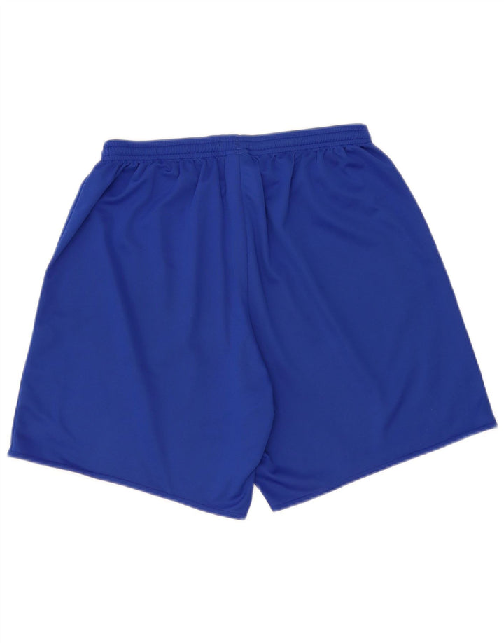 Pantaloni scurți sport pentru bărbați Adidas, mari, albastru, poliester