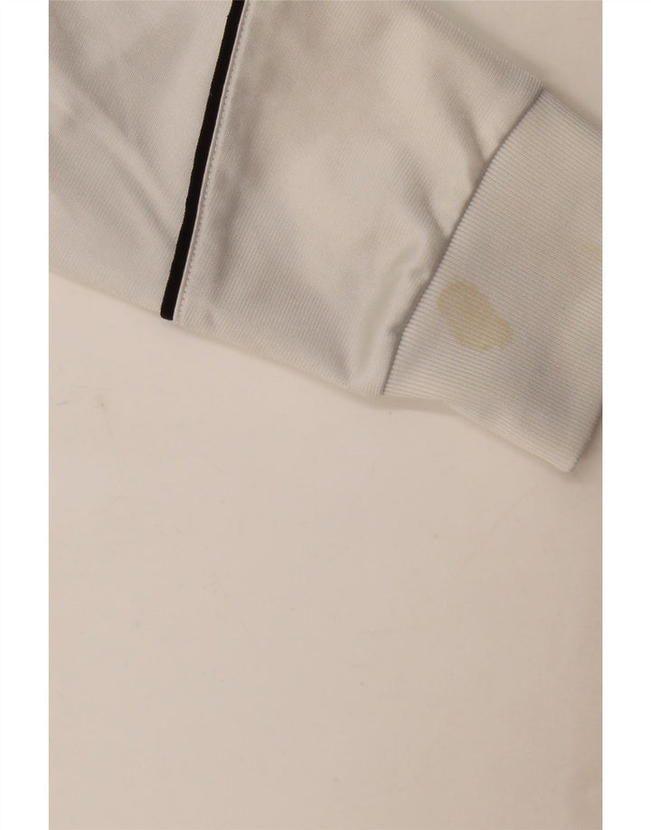 Jachetă de trening pentru bărbați Adidas UK 36/38 Poliester alb mic