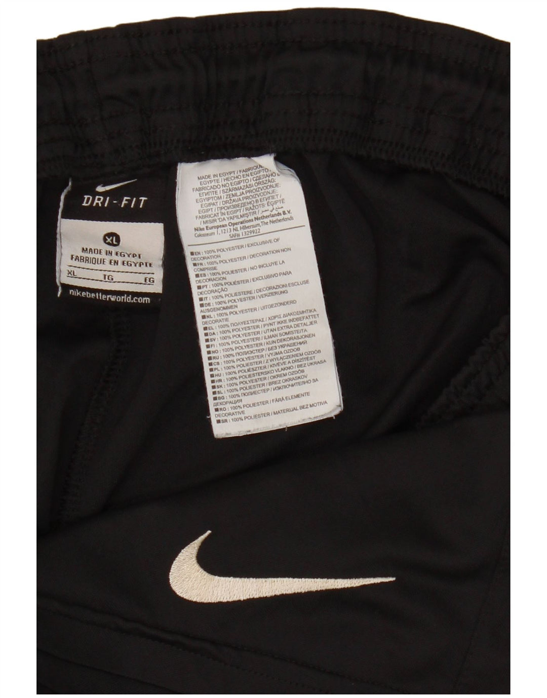 Pantaloni scurți sport Nike Dri Fit pentru bărbați XL, poliester negru