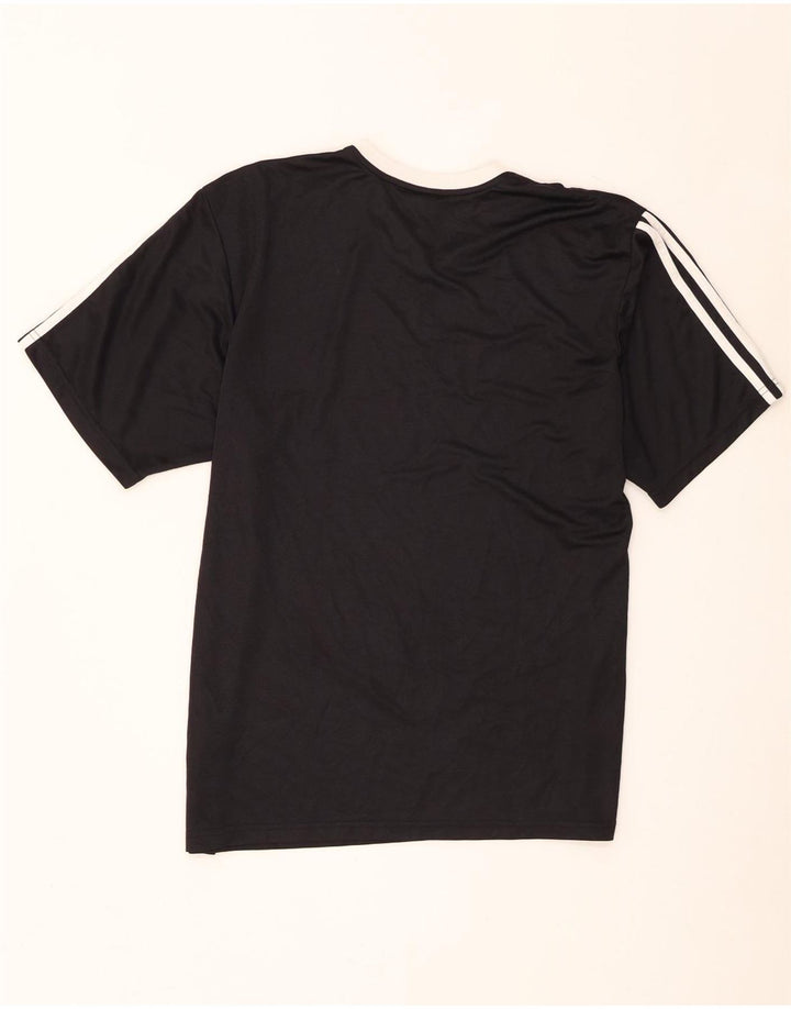 Tricou pentru bărbați Adidas Top Mediu Negru Poliester