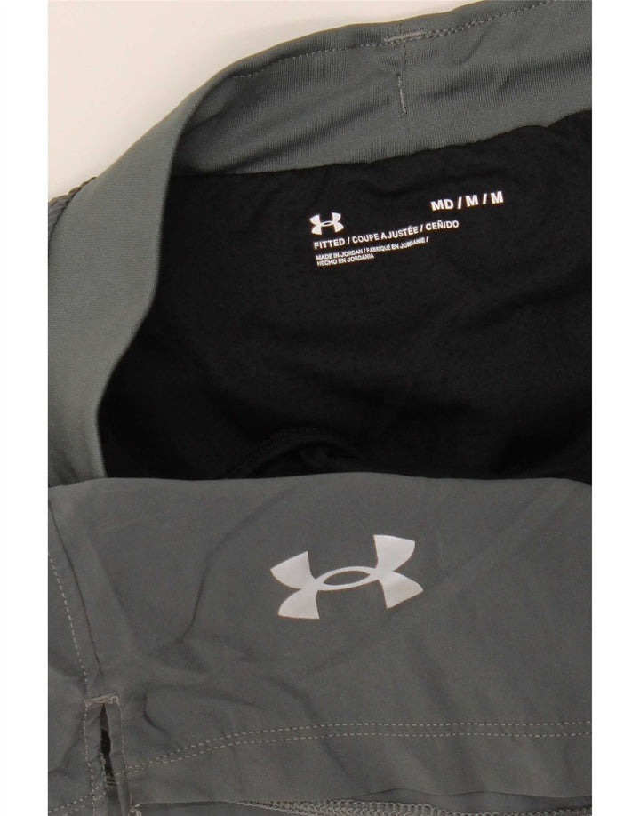 Pantaloni scurti sport Under Armour pentru femei UK 12 Medium Gri Poliester
