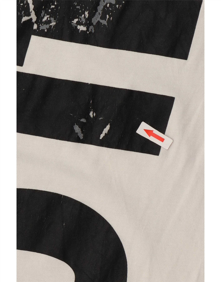 Vesta grafică pentru bărbați Nike XL, bumbac alb