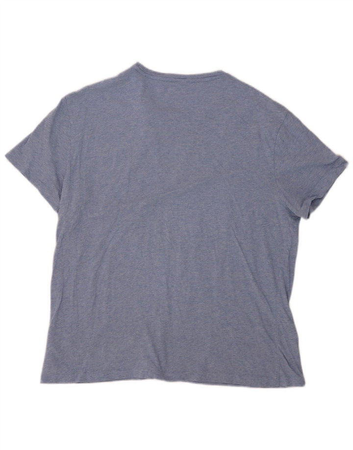 Tricou Polo Ralph Lauren pentru bărbați Top din bumbac albastru mediu