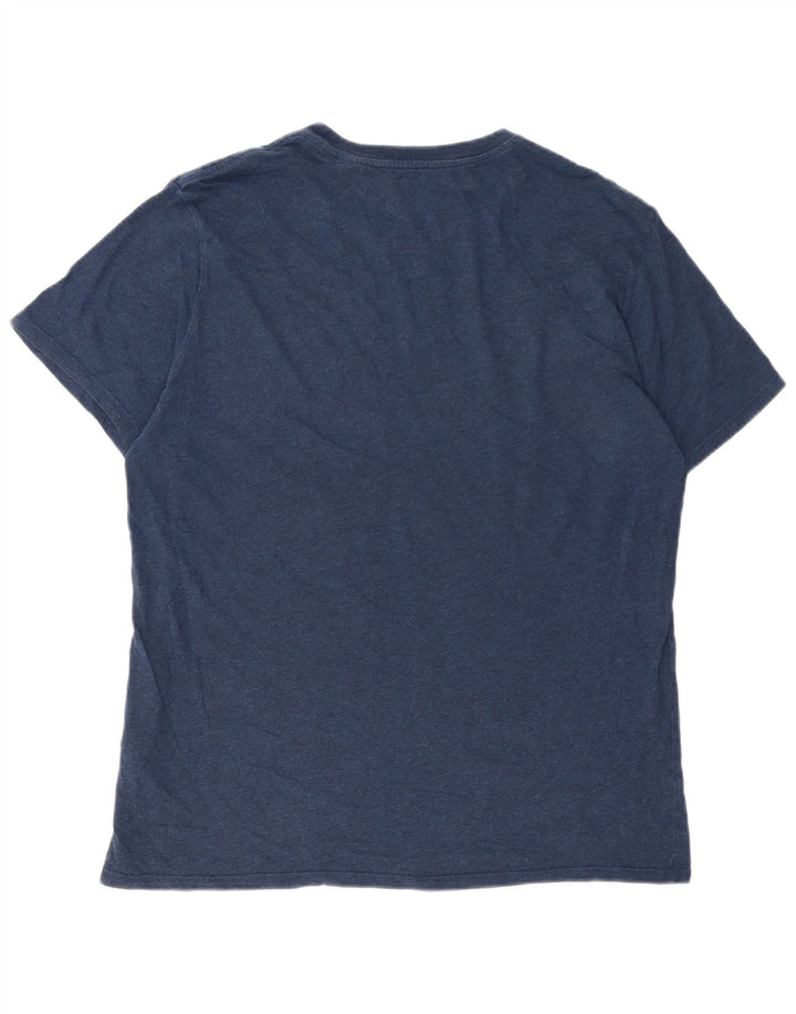 Tricou grafic pentru bărbați Levi's Top mare din bumbac bleumarin