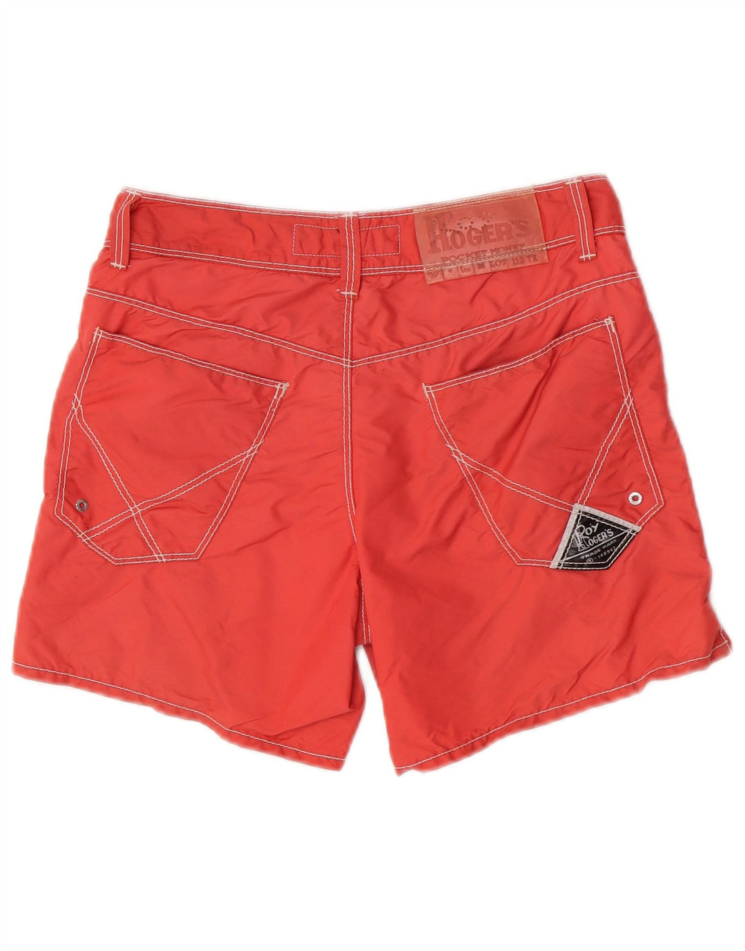 Pantaloni scurti de înot Roy Rogers pentru femei W29 Poliamidă roșie mică