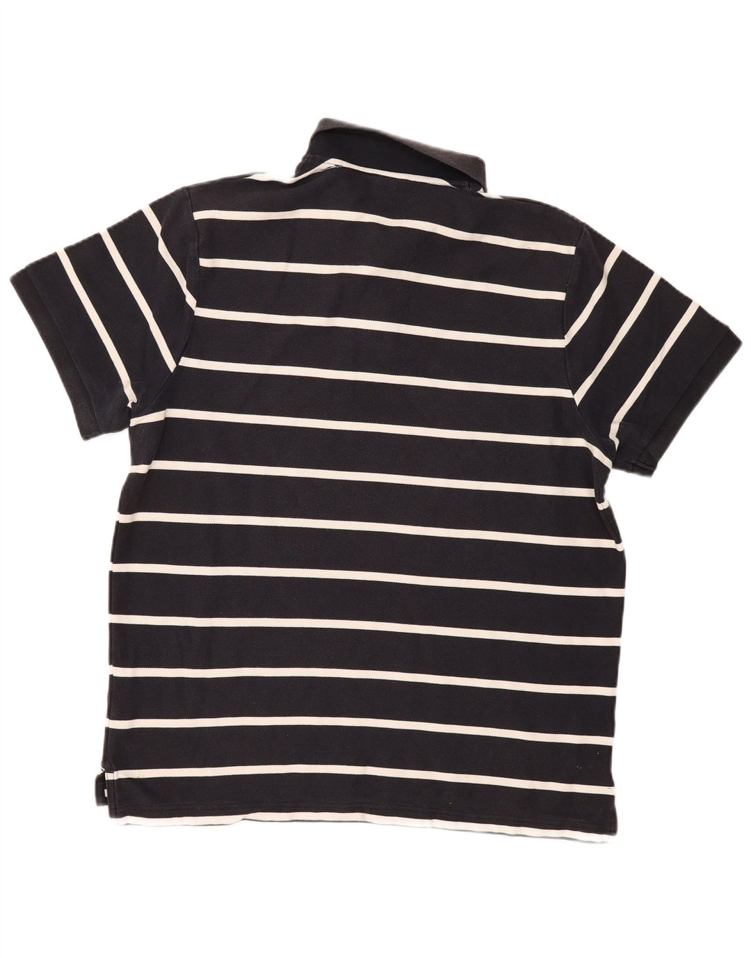 Tricou polo NIKE pentru bărbați 2XL, bumbac cu dungi bleumarin