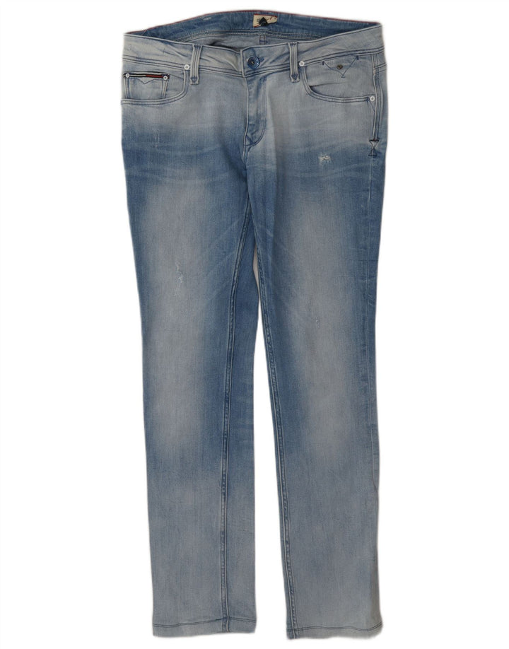 Blugi slim pentru femei Tommy Hilfiger W30 L30 bumbac albastru