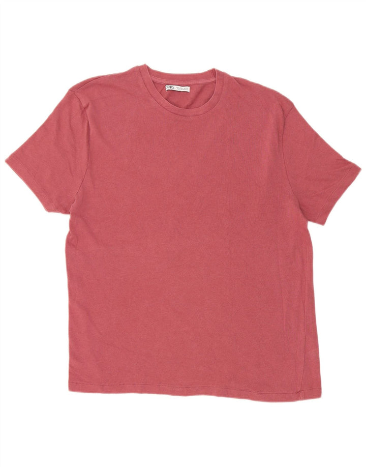 Tricou pentru bărbați Zara Top mare roz