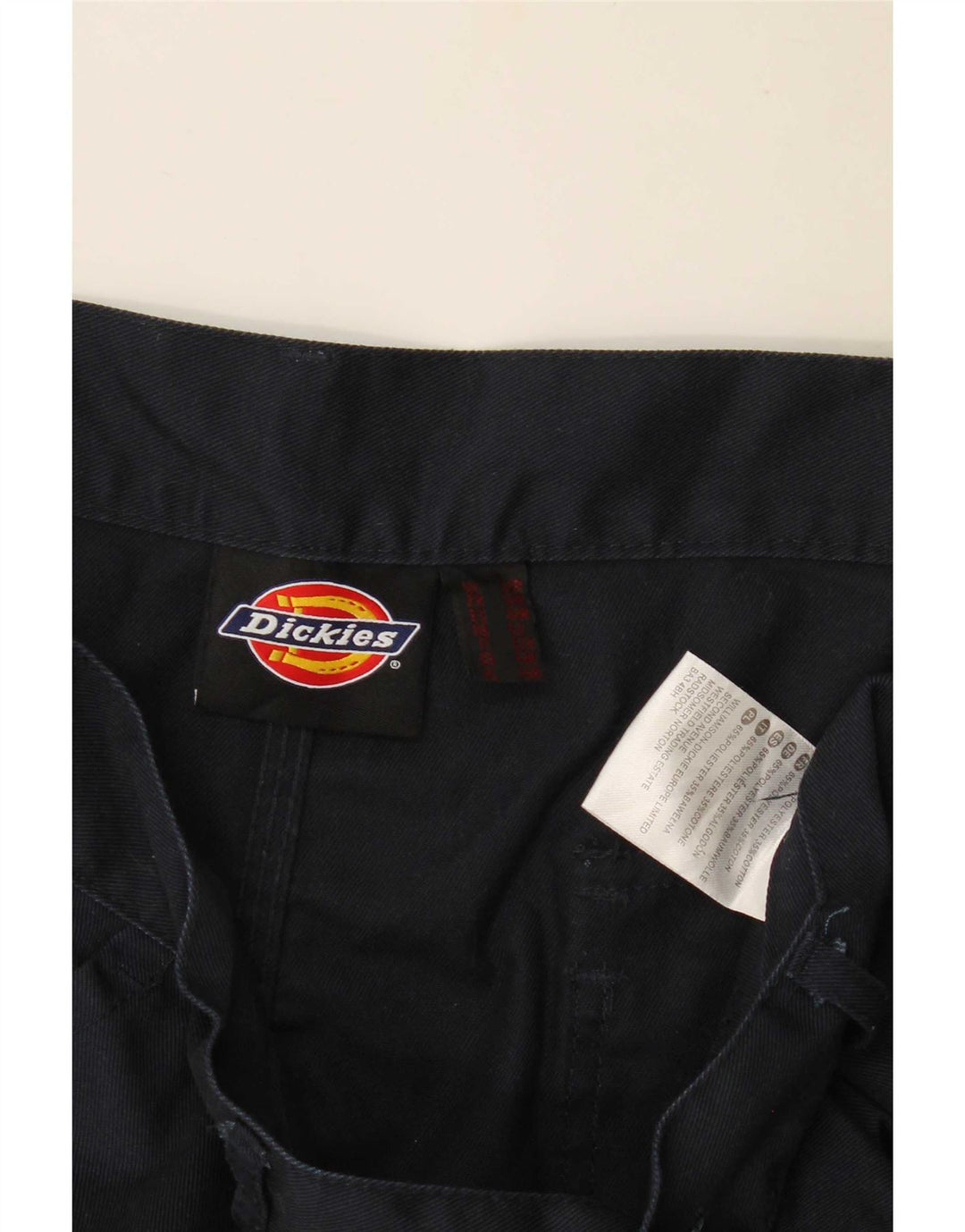 Pantaloni cargo drepti pentru bărbați Dickies W34 L26 poliester bleumarin