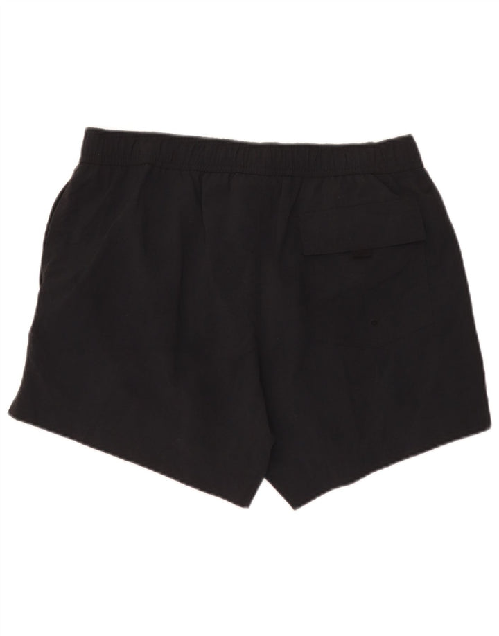Pantaloni scurți de înot Champion pentru bărbați, mari din poliamidă neagră