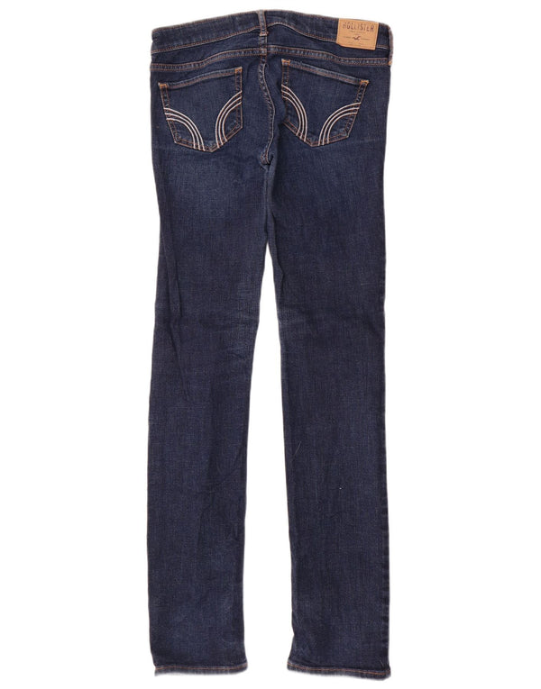 Blugi skinny pentru femei Hollister US 3 XS W26 L33 Bumbac bleumarin