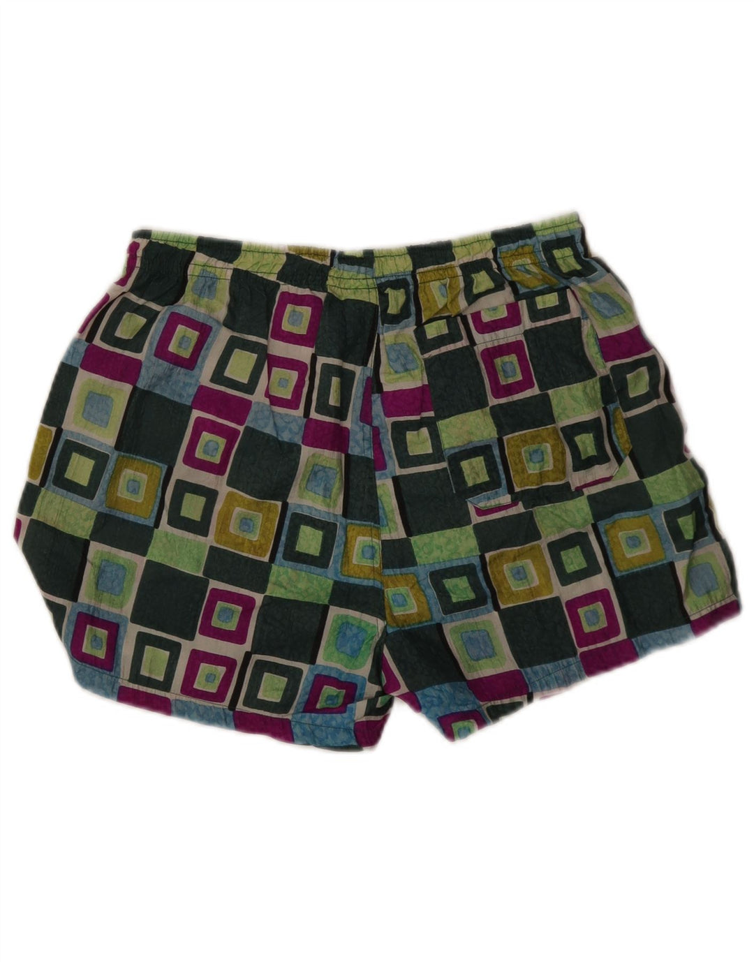 Pantaloni scurți de înot Parah pentru bărbați IT 46 Poliamidă geometrică verde mică