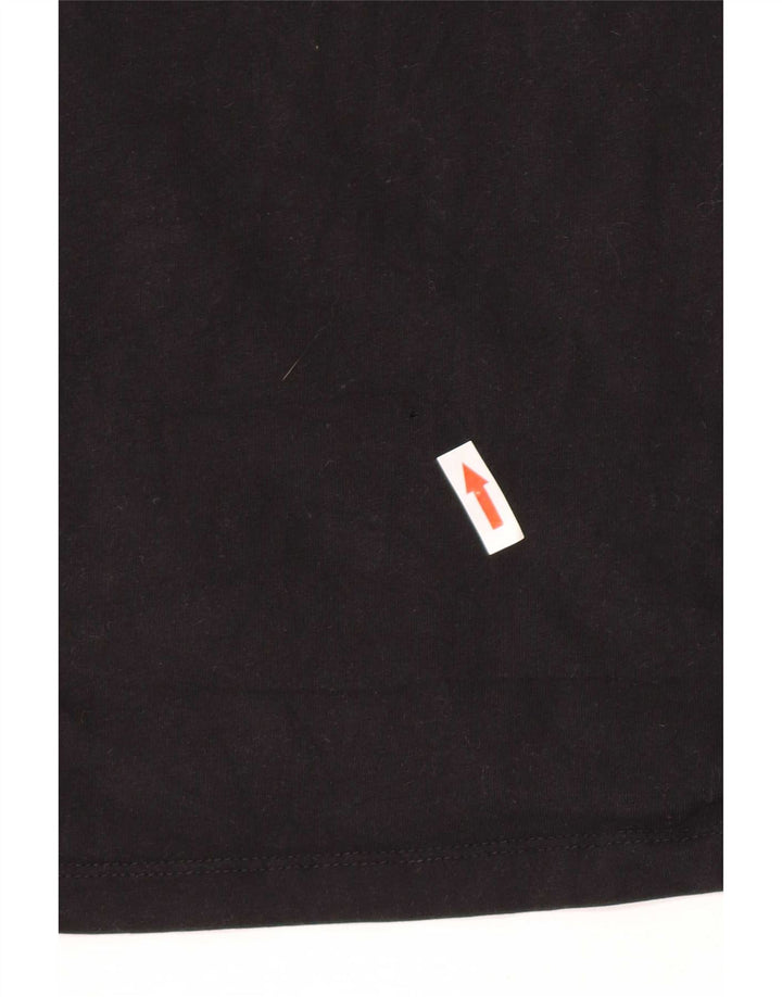 Tricou grafic Liu Jo pentru bărbați Top mic bumbac negru