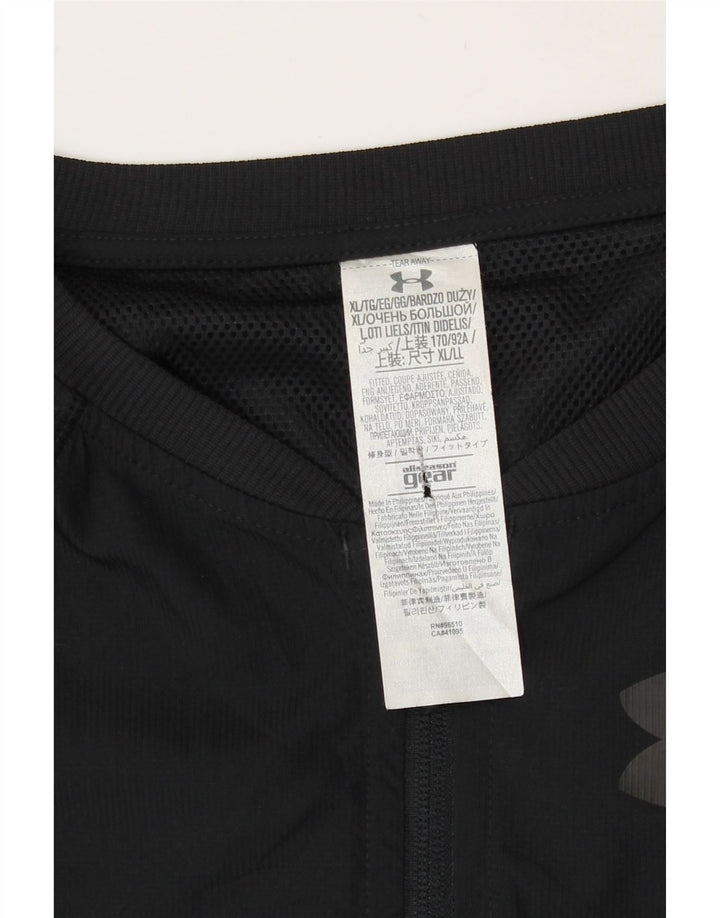 Jachetă de ploaie Umbro pentru bărbați UK 42 XL poliester negru
