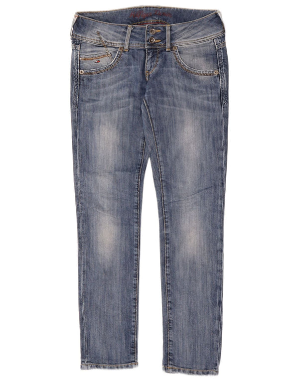 TOMMY HILFIGER Blugi subțiri pentru femei W29 L30 Bumbac albastru