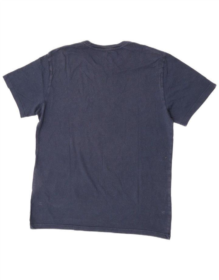 Tricou grafic pentru bărbați Levi's Top mediu din bumbac bleumarin