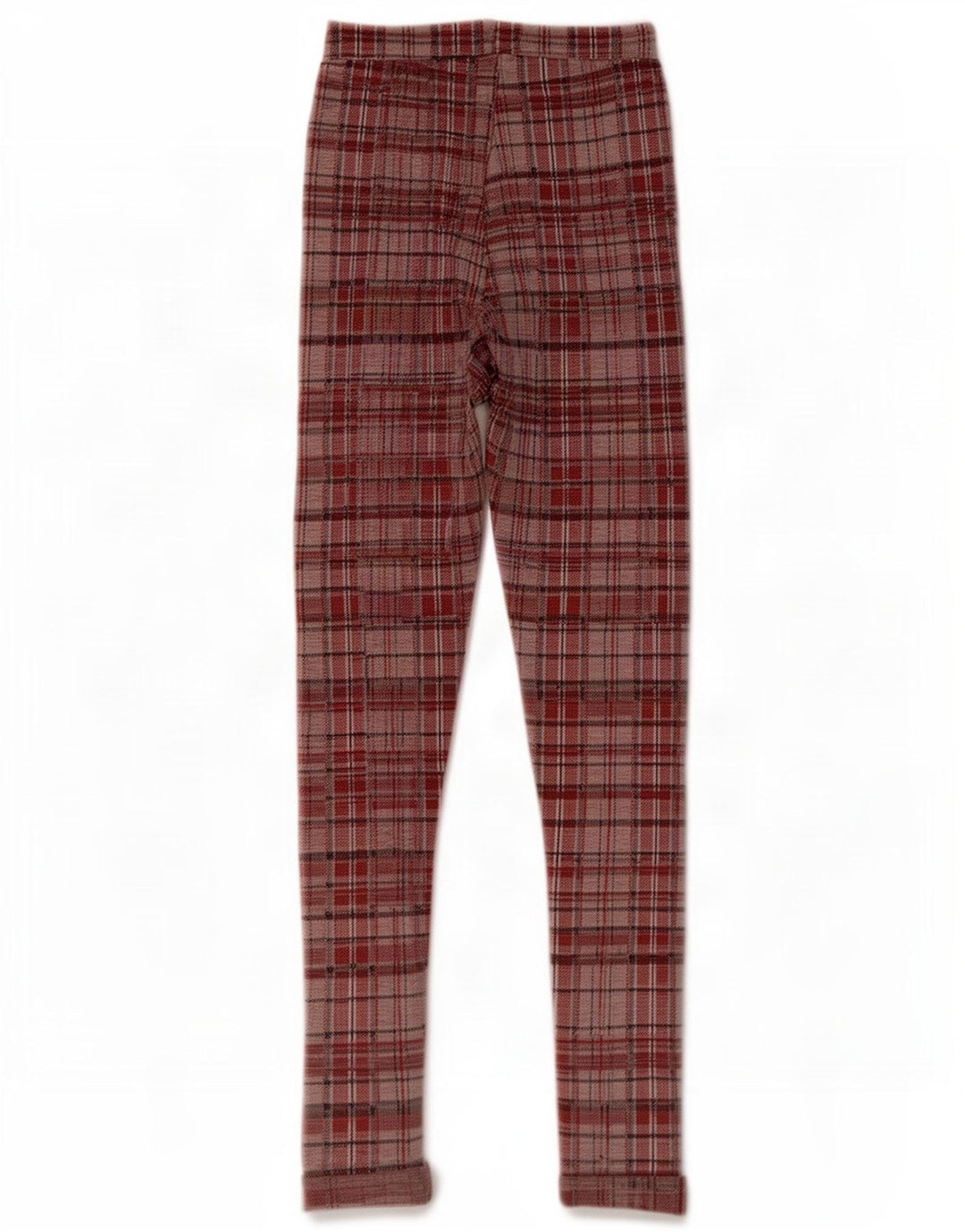 Leggings grafic Topshop pentru femei UK 8 Small Red Check Poliester