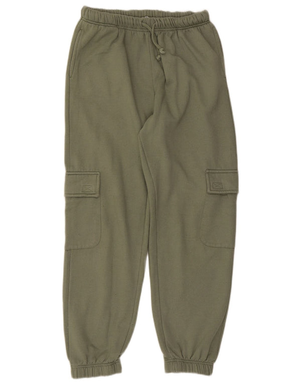 Topshop Pantaloni de trening cargo pentru femei Joggeri UK 12 Medium Khaki