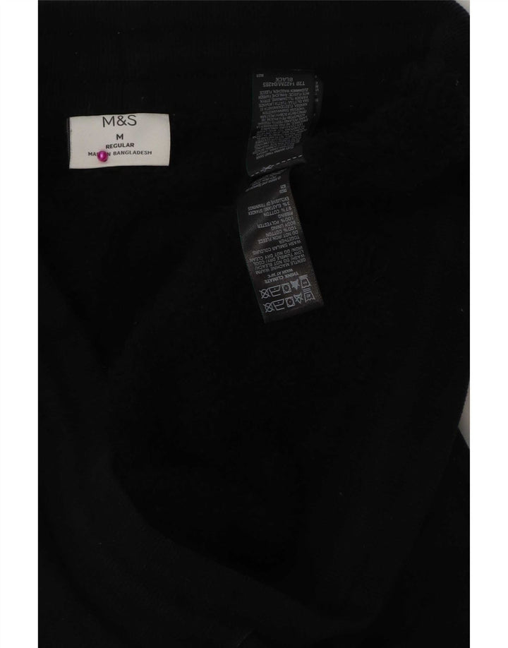 Pantaloni de trening obișnuiți pentru bărbați Marks & Spencer Joggeri medii negri