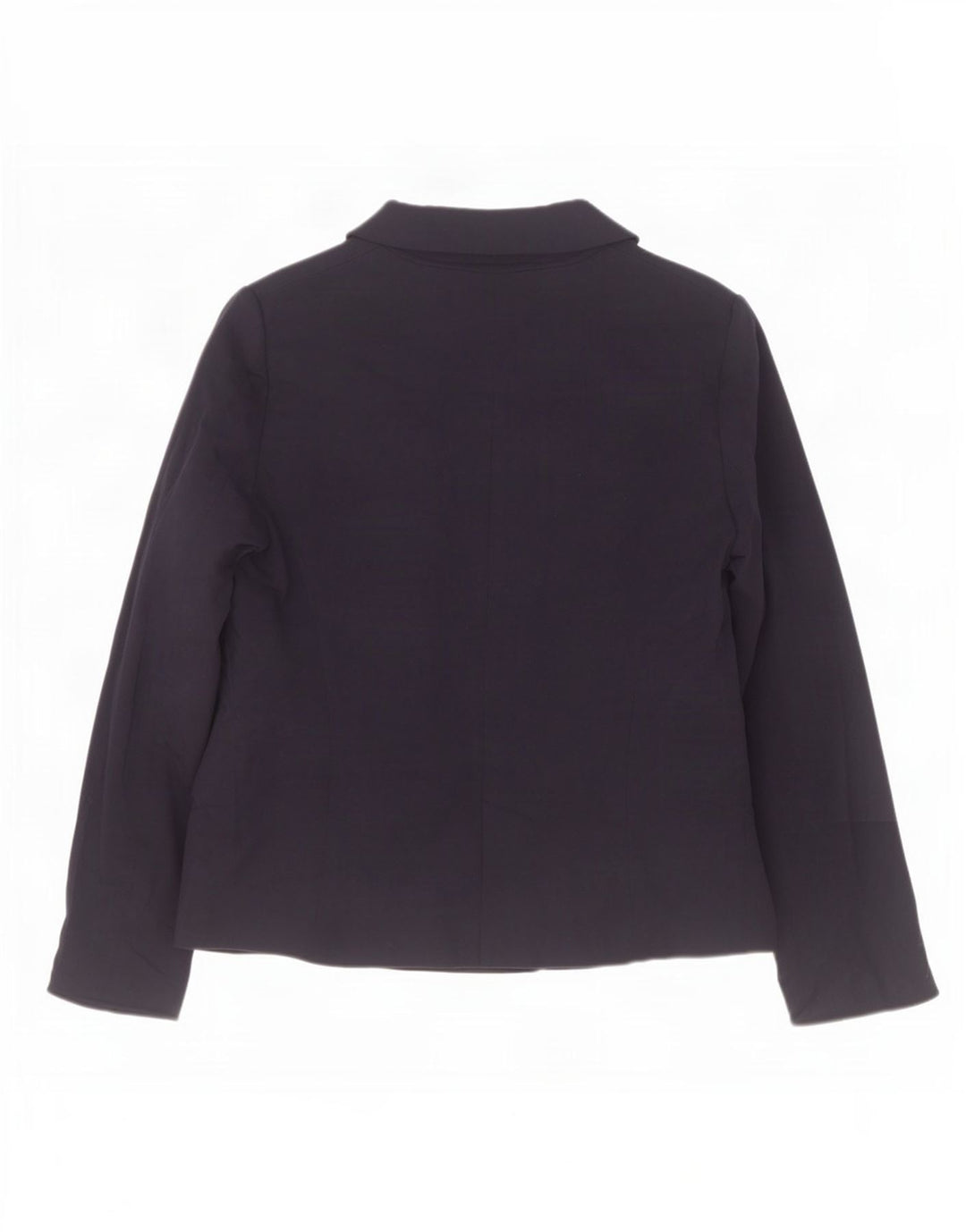 Blazer pentru femei Zara cu 1 nasture UK 18 XL Bleumarin Viscoză