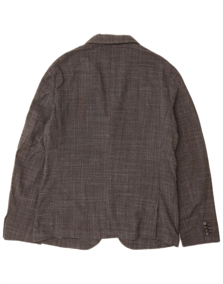 TOMMY HILFIGER Jachetă pentru bărbați croită cu 2 nasturi IT 48 Gri mediu