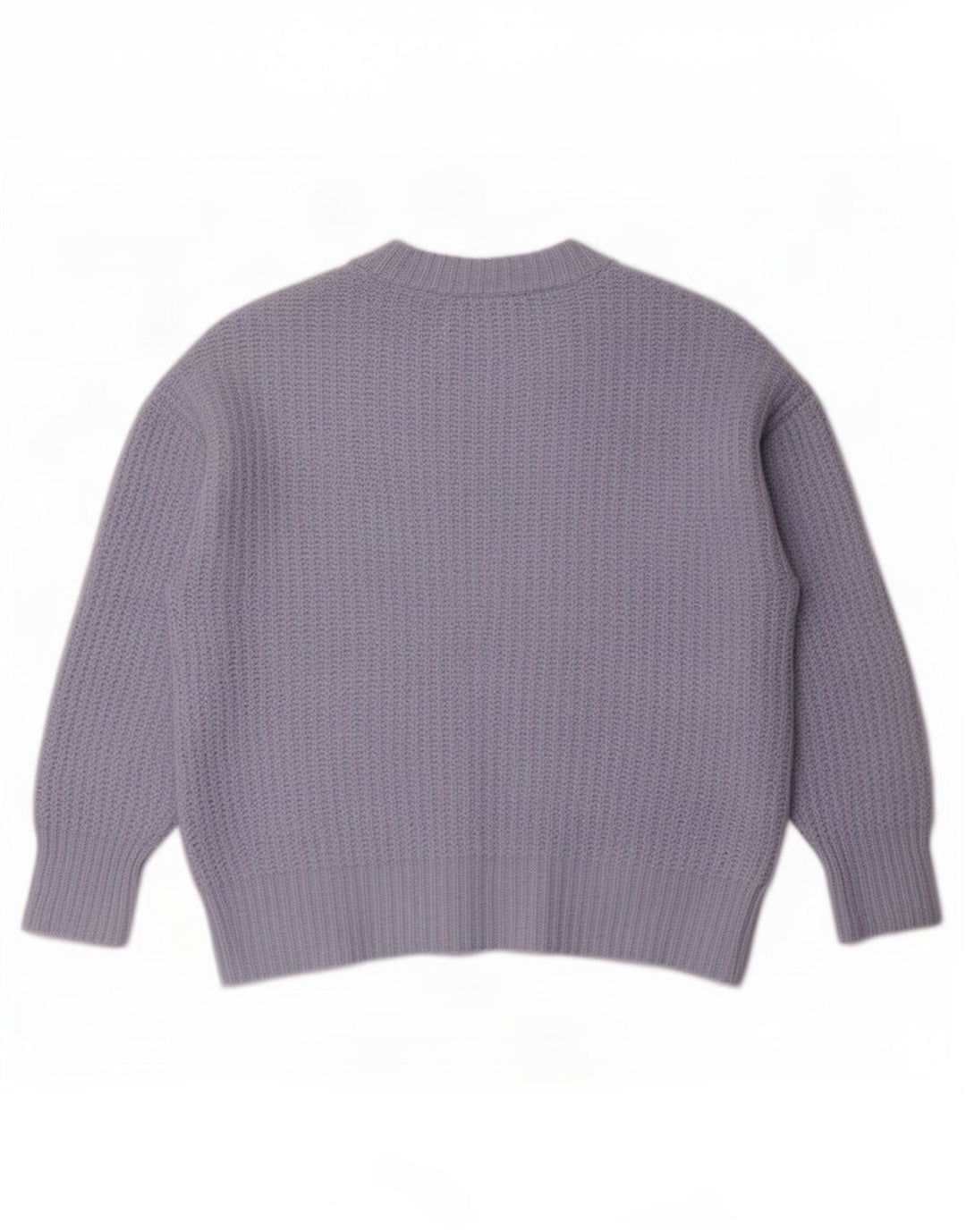Pulover cardigan supradimensionat pentru femei Zara UK 14 Poliester albastru mediu