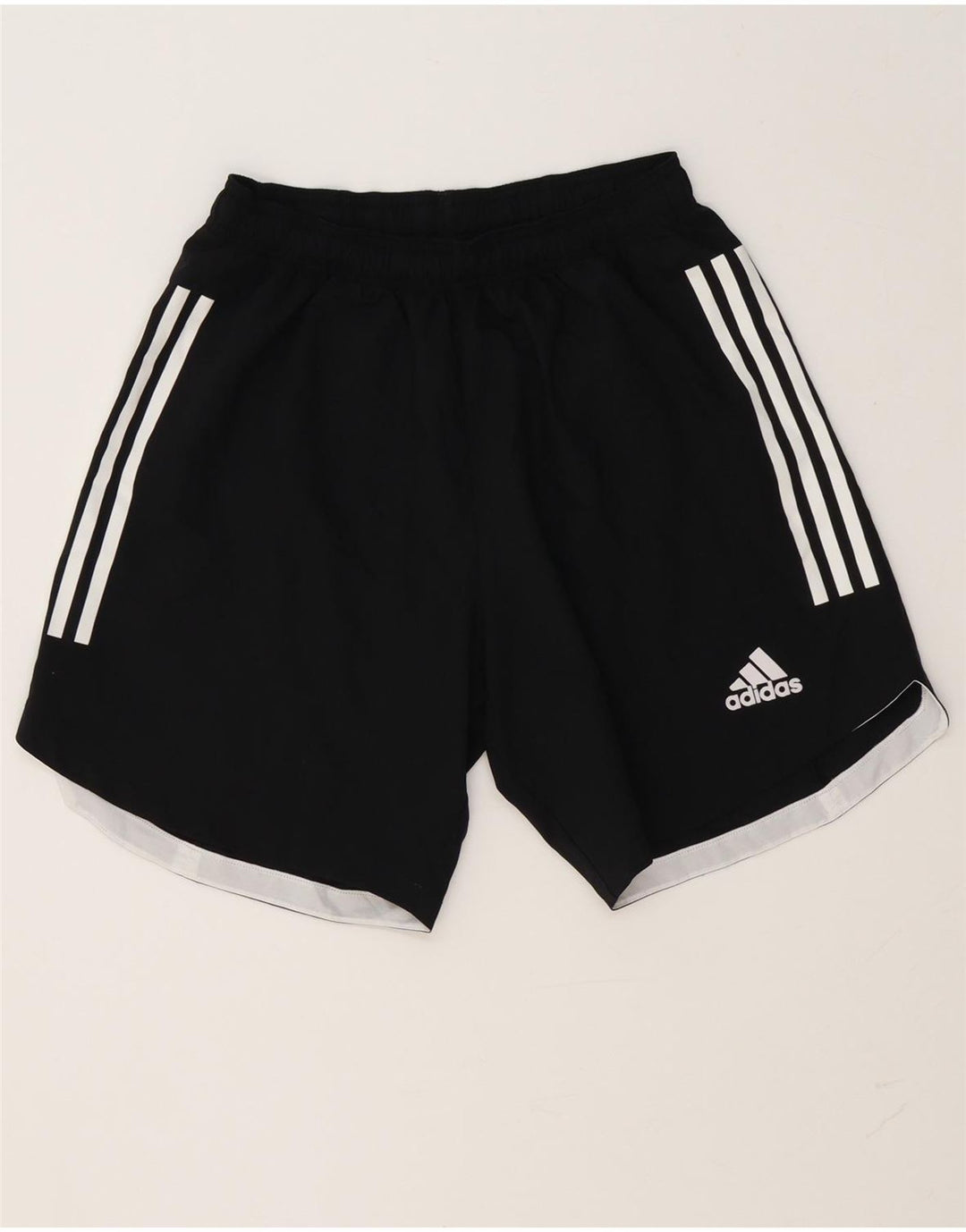 Pantaloni scurți sport Aeroready Adidas pentru bărbați, poliester mediu negru