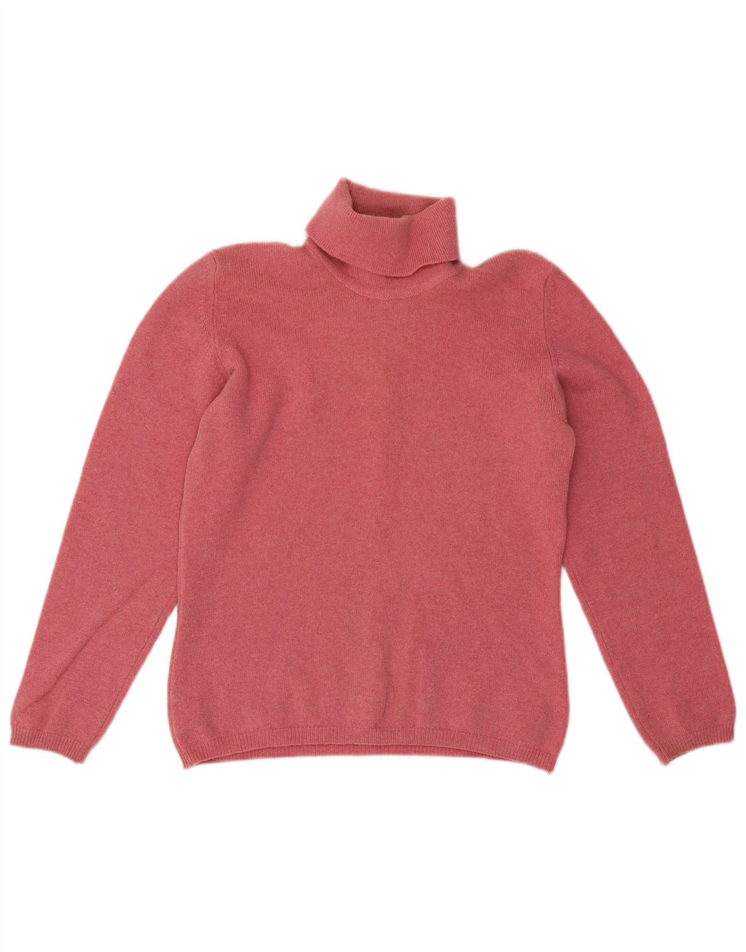Pulover pentru femei Lyle & Scott cu gât rulat, UK 14, roz mediu