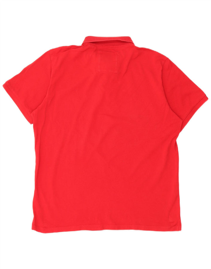 Tricou polo pentru bărbați Superdry 2XL bumbac roșu