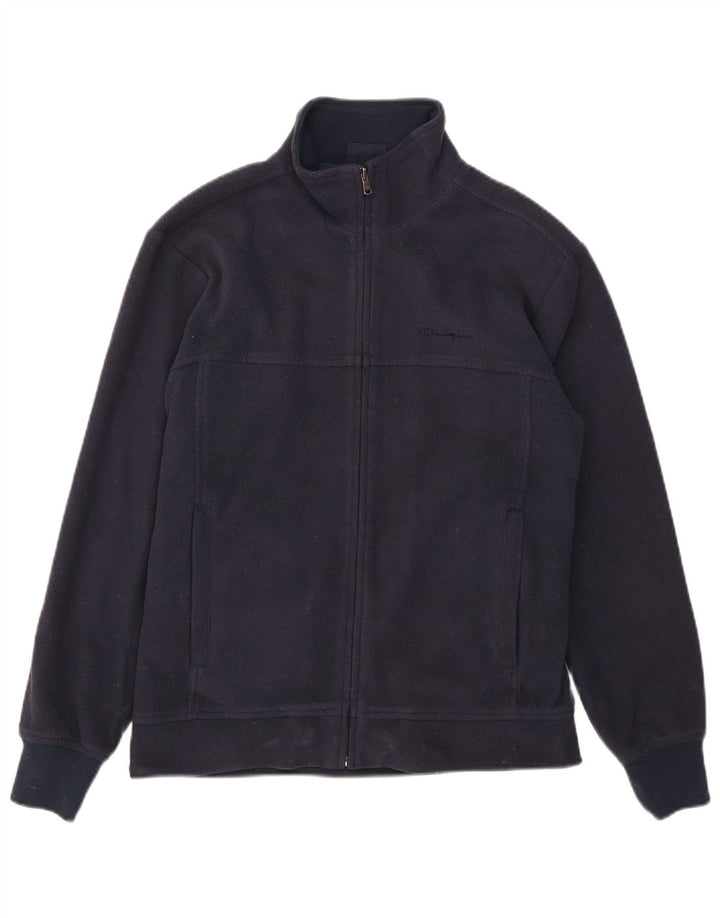 Jachetă fleece pentru bărbați Champion UK 38 Medium Bleumarin Poliester