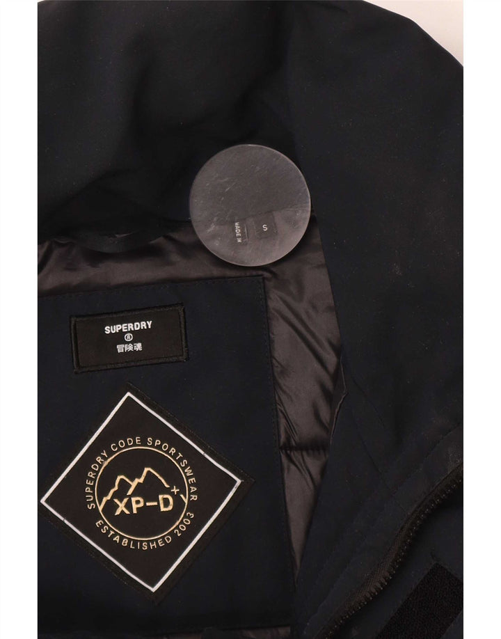 Palton Superdry pentru bărbați UK 36 Mic Bleumarin