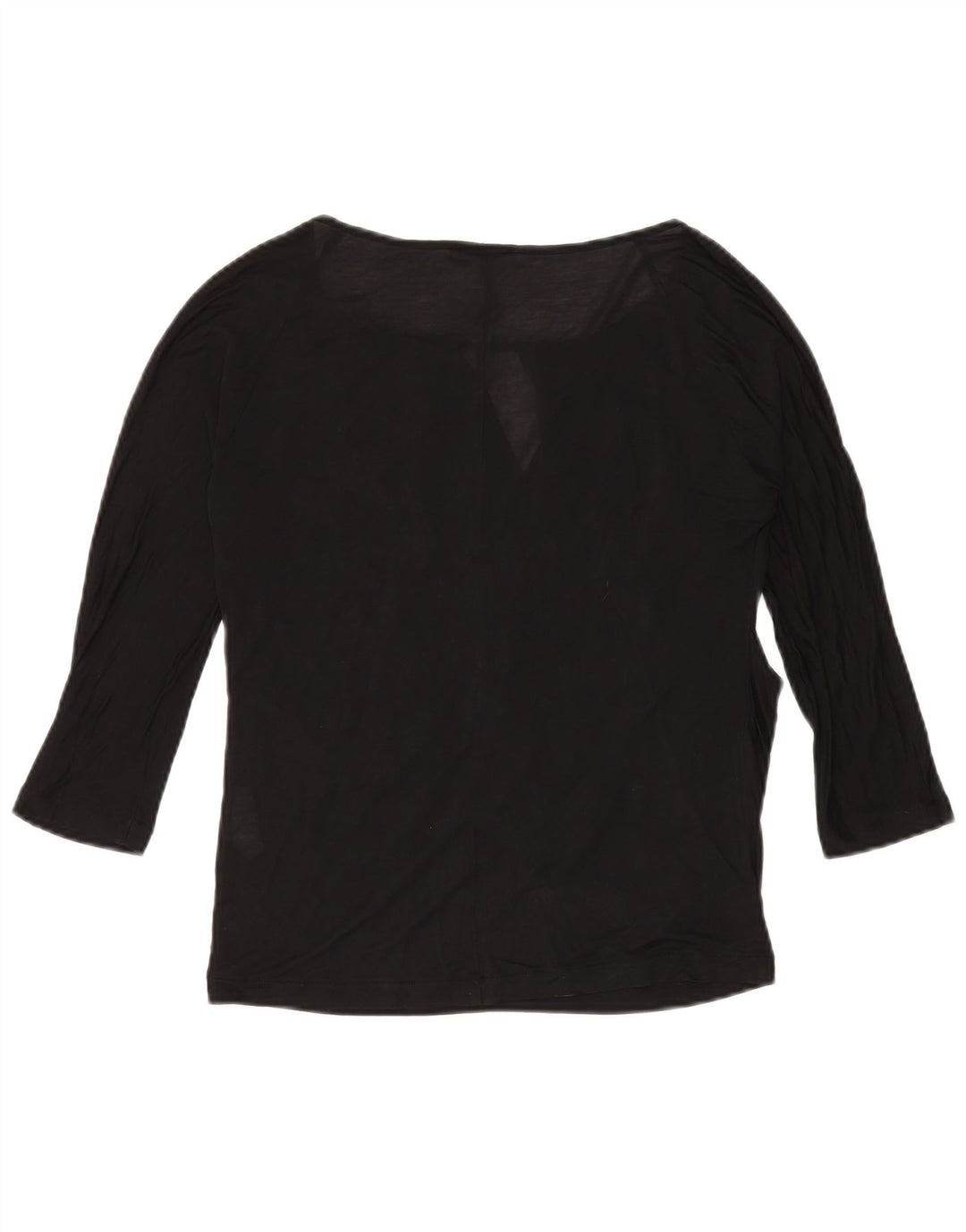 Max & Co. Top pentru femei cu mâneci 3/4 UK 14 Medium Black Silk
