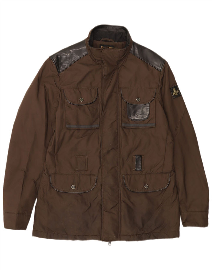 Jachetă pentru bărbați REFRIGWEAR UK 40 mare, maro, poliamidă color bloc