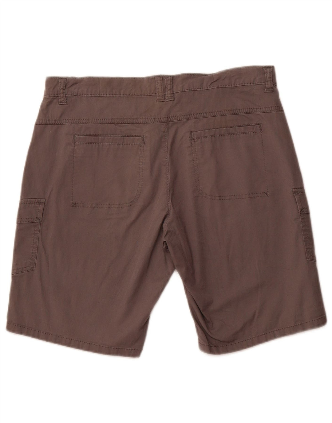 Pantaloni scurti cargo LEE pentru femei cu talie medie US 8 Medium W32 bumbac gri