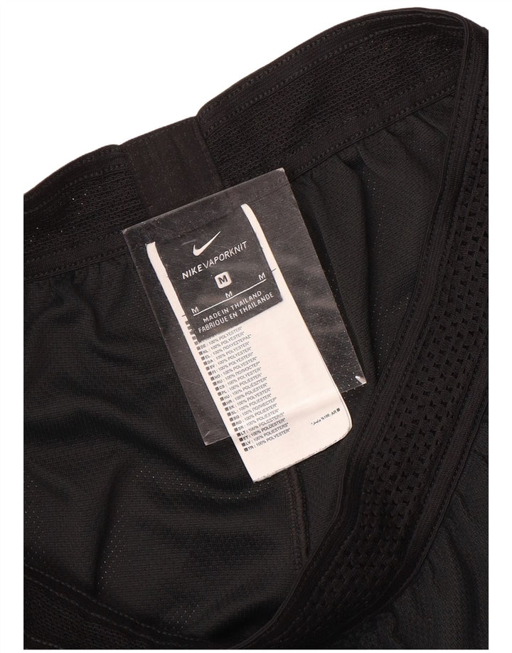 Pantaloni scurți sport Nike pentru bărbați, poliester mediu negru