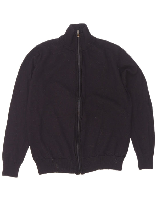 Pulover cardigan pentru bărbați Zara, mare, negru