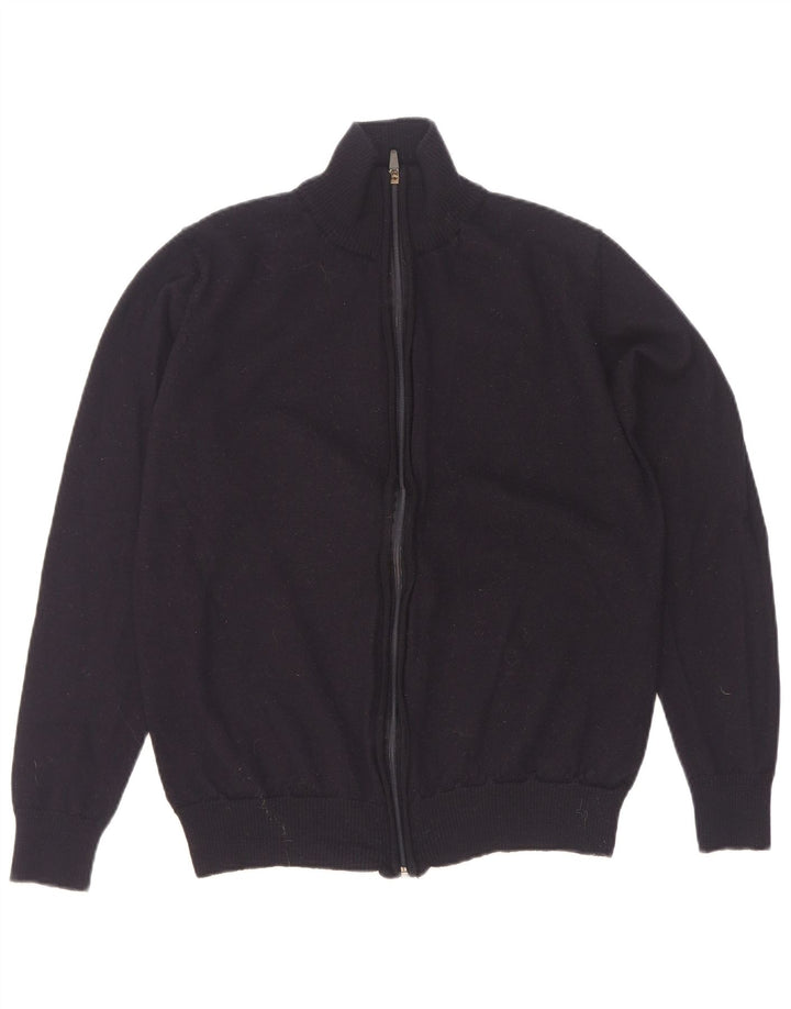 Pulover cardigan pentru bărbați Zara, mare, negru