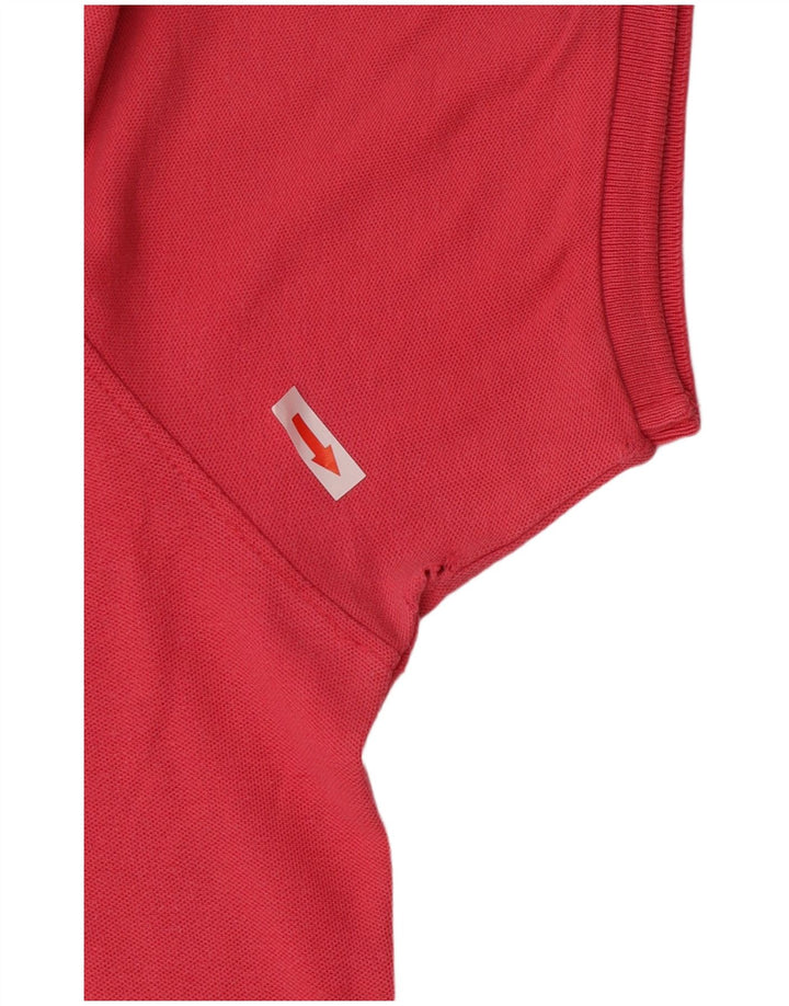 Tricou polo Fila pentru bărbați, mare, roz, bumbac