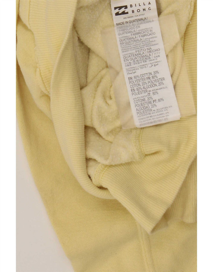 Pulover de hanorac supradimensionat pentru femei Billabong UK 14 Galben mediu