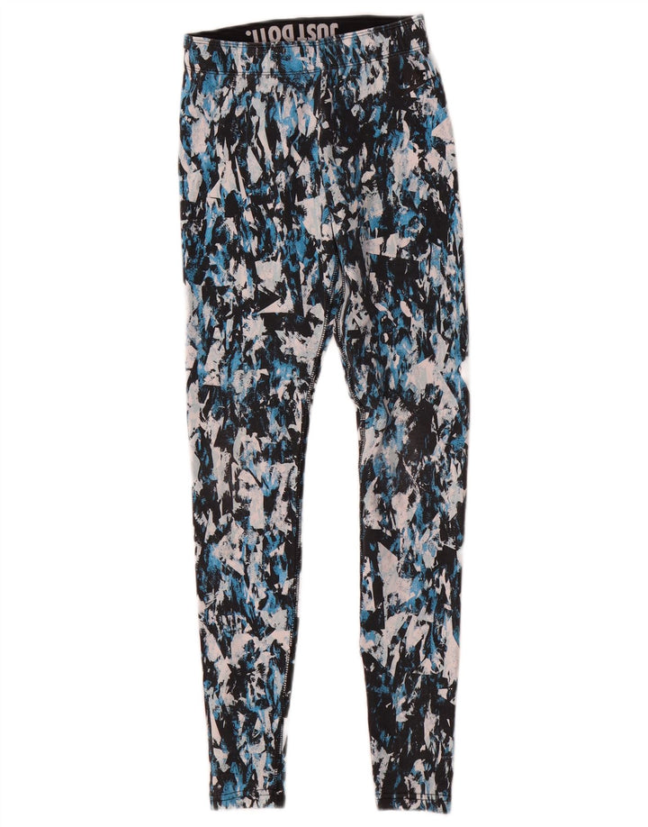 Leggings pentru femei Nike UK 4 XS Camuflaj multicolor